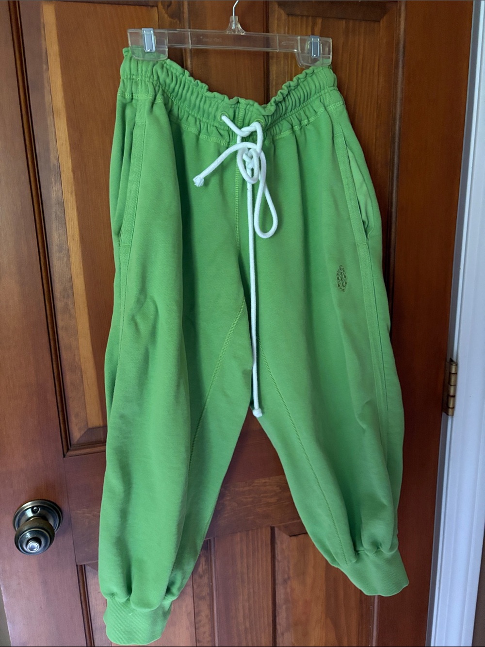 Free People flutter cropped sweatpants